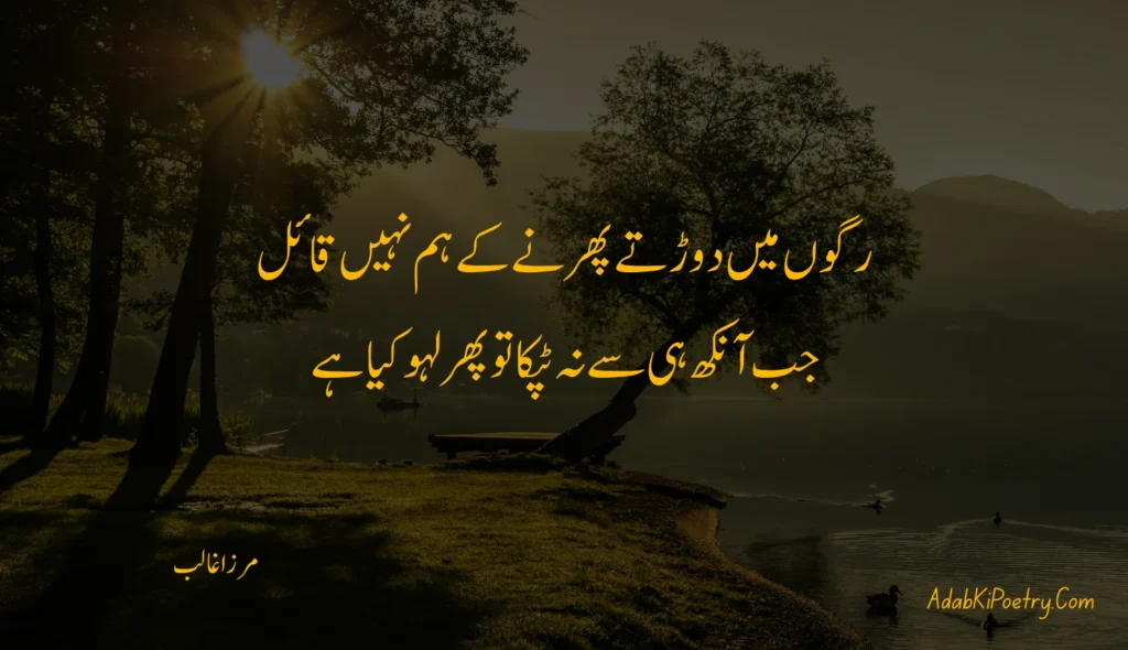 Mirza Galib Sad Poetry In Urdu - AKP