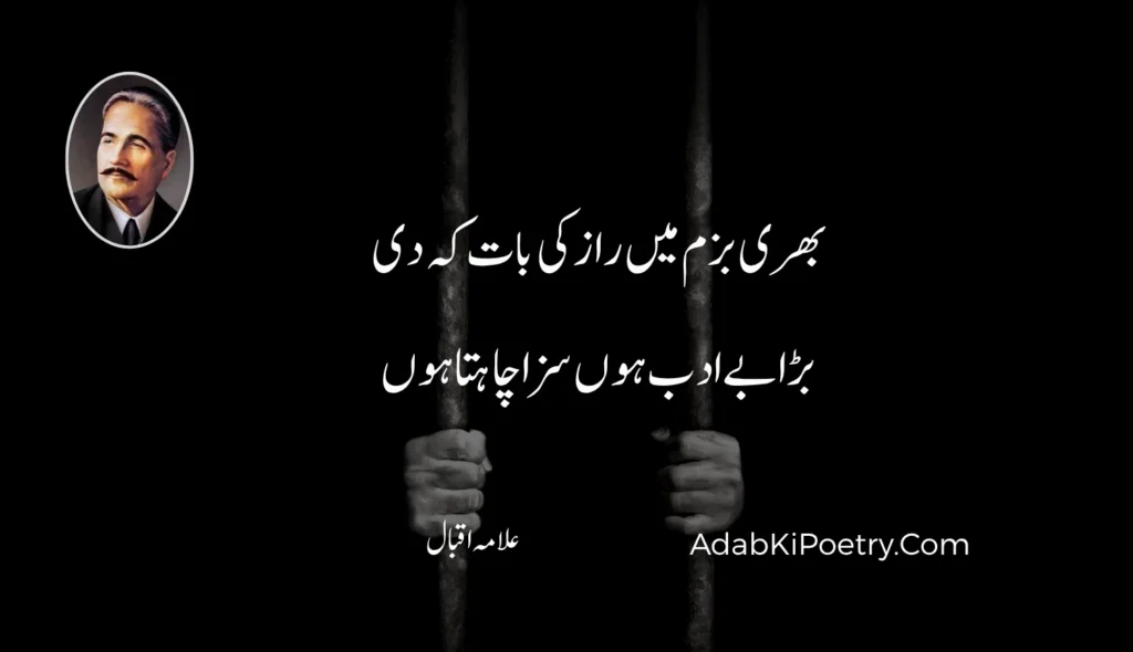 love allama iqbal poetry