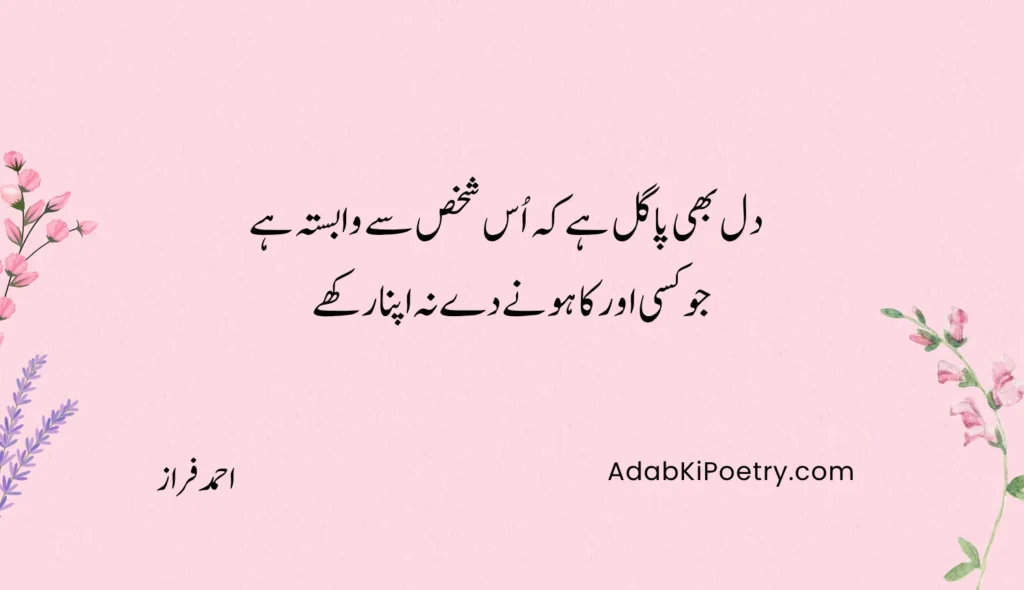 Love Poetry In Urdu