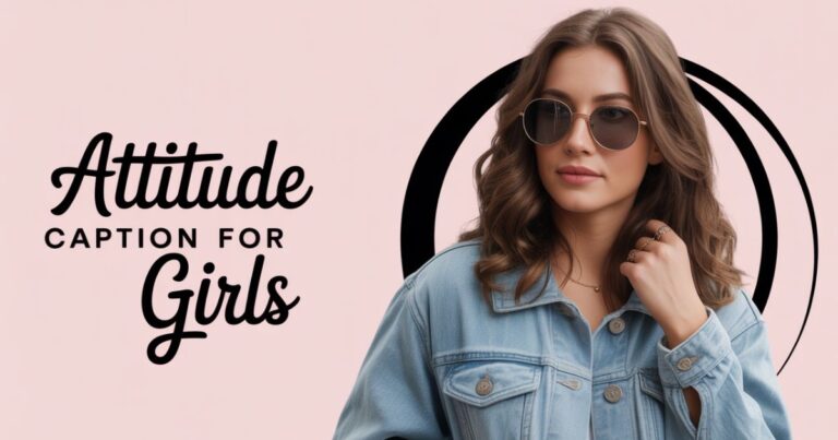 Attitude Caption For Girls