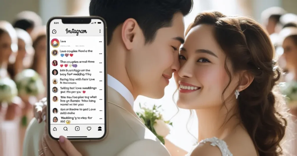 Instagram Captions for Love, Couples & Weddings