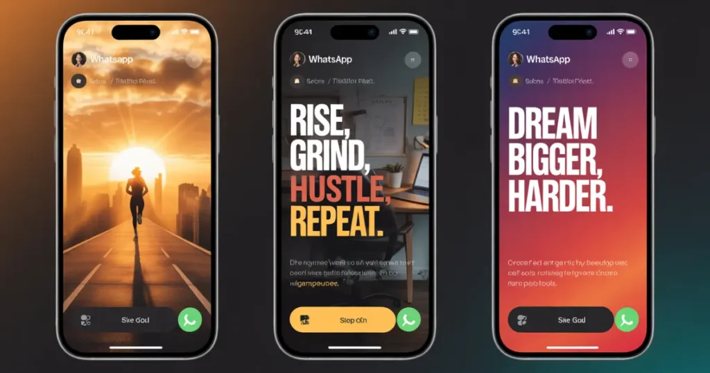 Motivational Bios for WhatsApp