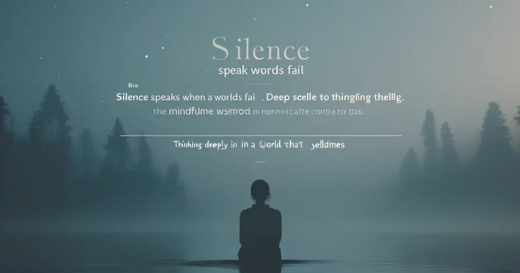 WhatsApp Bio Ideas for Introverts and Deep Thinkers